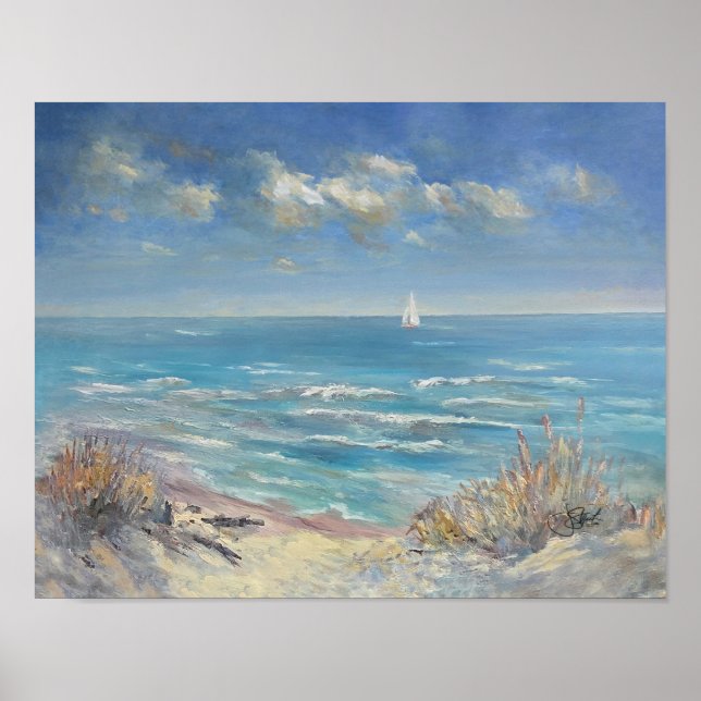 Sail On 11"x14" Poster (Framsidan)