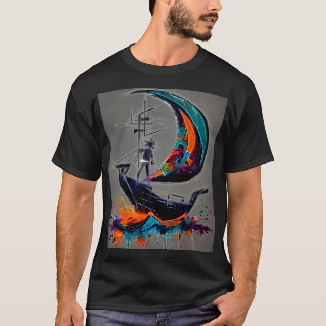 Sail Your Own Storm T Shirt (Framsida)