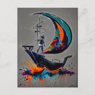 Sail Your Own Storm Vykort