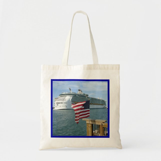 Sailaway med flagga tygkasse (Framsidan)