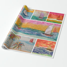 Sailboat Assortment Presentpapper
