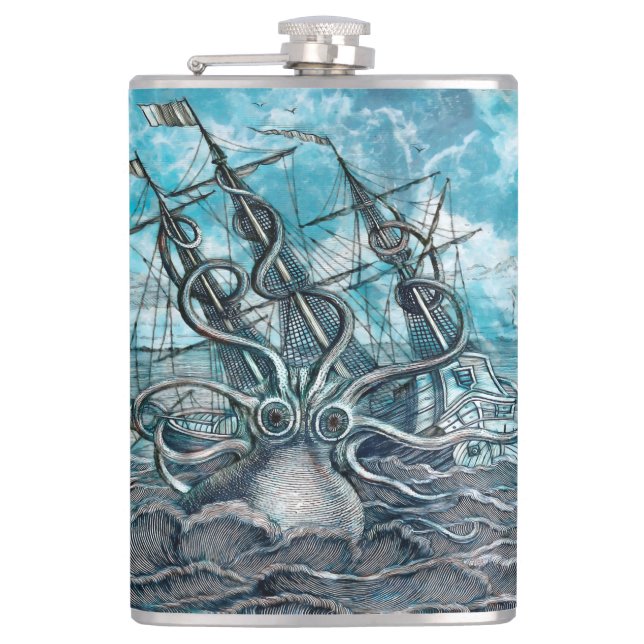 Sailboat-båten av arten Octopus Blue Sea Fickplunta (Framsidan)