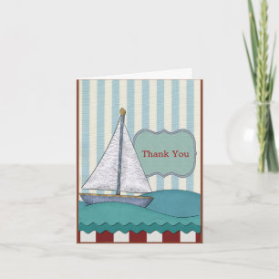 Sailboat Birthday Kort
