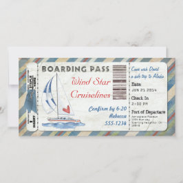 Sailboat Boarding Pass