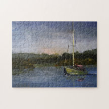 Sailboat Impressionistic Original Art Challenging