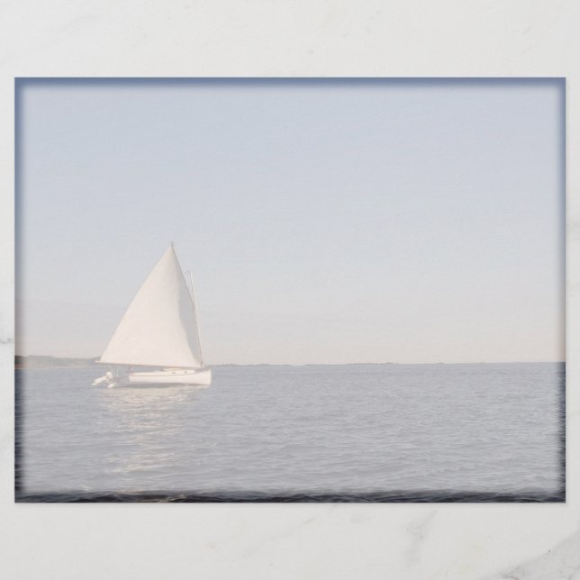 Sailboat Letterhead (Framsida)