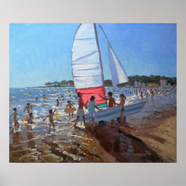 Sailboat Palais Sur Mer 2008 Poster (Framsidan)
