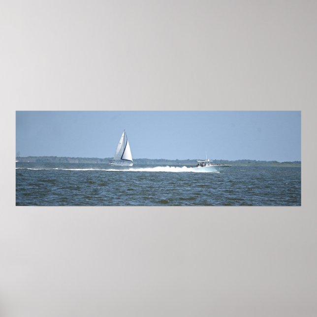 Sailboat Photo Poster (Framsidan)