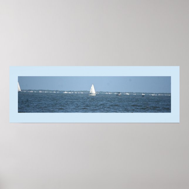 Sailboat Photo Poster (Framsidan)