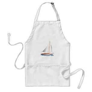 Sailboat Smooth Sailing Förkläde