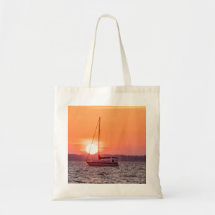Sailboat Sunrise Tygkasse