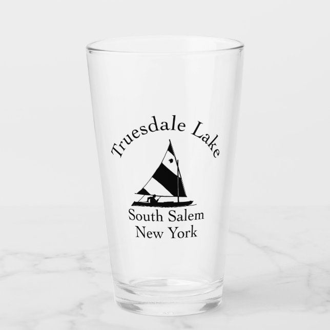 Sailboat Tumbler Glass av Sjö från Truesdale Glaskopp (Framsida)