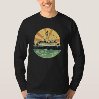 Sailer Panda Ocean Kryssnings Semester T Shirt