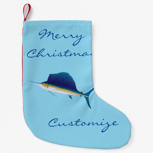 Sailfish Thunder_Cove Liten Julstrumpa (Framsidan)