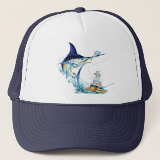 Sailfishen tar betet truckerkeps