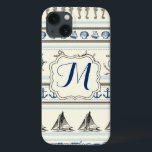 Sailing Anchor Nautical Monogram Samsung 4 Fodral<br><div class="desc">Sailing Anchor Nautical Rope Knot Segelbåt Sea Snäcka Horse Monogram Initial Personlig Anpassningsbar Fabric Mönster Samsung 4 Fodral</div>