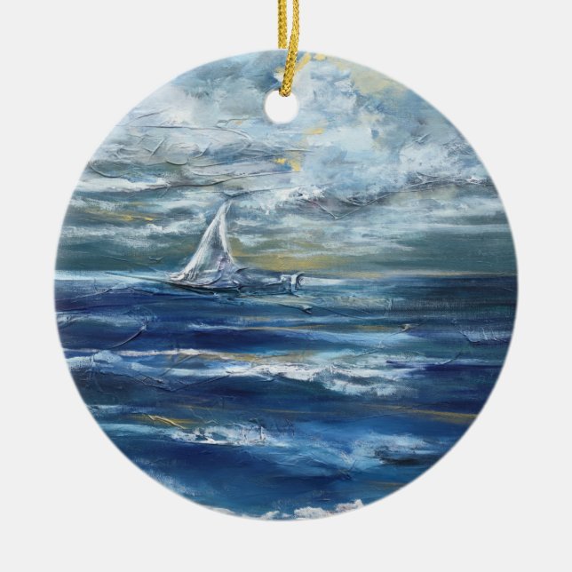 "Sailing" Art Ornament (Framsidan)