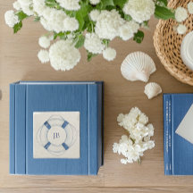 Sailing Boat Life Ring Monogrammad