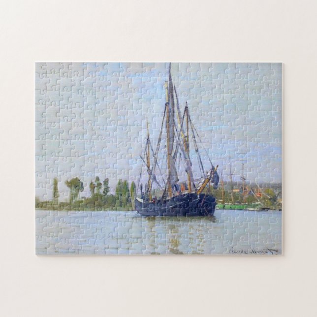 Sailing Boat Monet Fine Art Pussel (Horisontell)