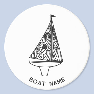 Sailing Boat Namn Underlägg