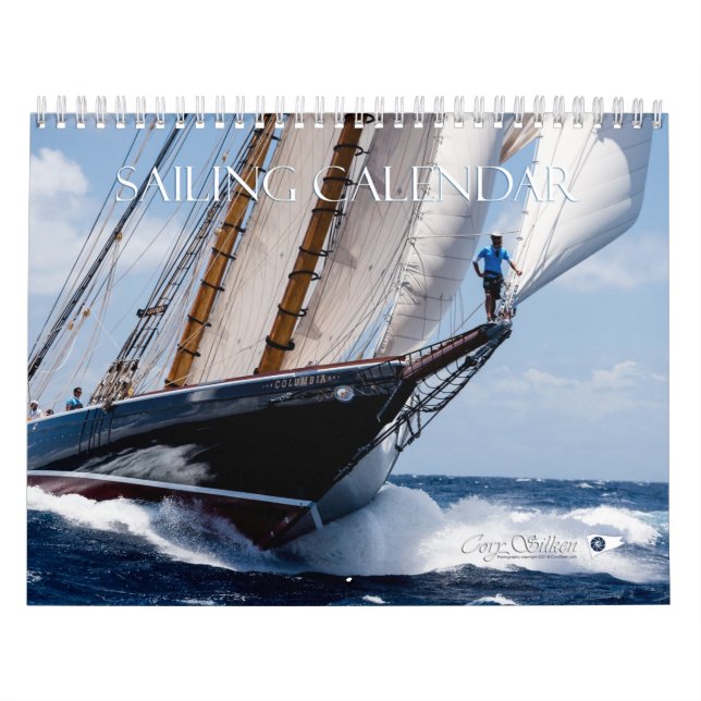Sailing Calendar by Cory Silken Kalender (Omslag)