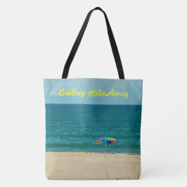 Sailing HideAway LARGE Beach Shoulder Tote Tygkasse