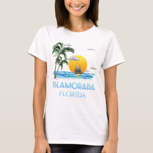 Sailing Islamorada Florida Nycklar T Shirt