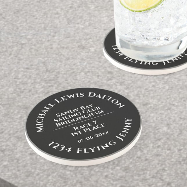 Sailing Klubb Trophy Sandstone Underlägg (Skapare uppladdad)