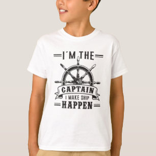 Sailing Segelbåt kapten Sailor Funny Gift Idea T Shirt