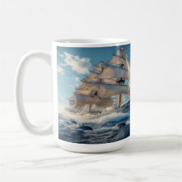Sailing Sloop John B Tall Frakt v4.0 Kaffemugg