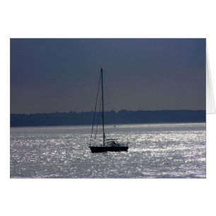 Sailing Solo Travel Card Hälsningskort