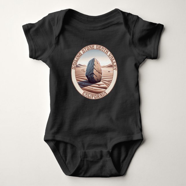 Sailing Stone Death Valley California T Shirt (Framsida)