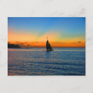 Sailing Tumon Bay Vykort
