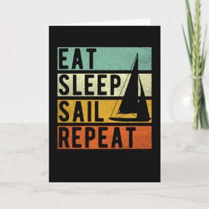 Sailing underlig Sayed Sailor Gift Kort