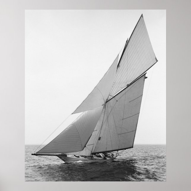 Sailing Yacht Gloriana, 1891 Poster (Framsidan)