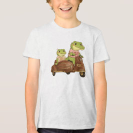 Sailor Ace and First Mate Gator Duo - Retro Advent T Shirt