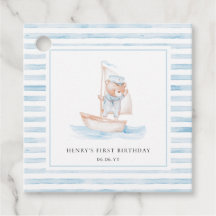 Sailor Bear Blue Rand Birthday
