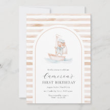 Sailor Bear Tan Rand första födelsedag