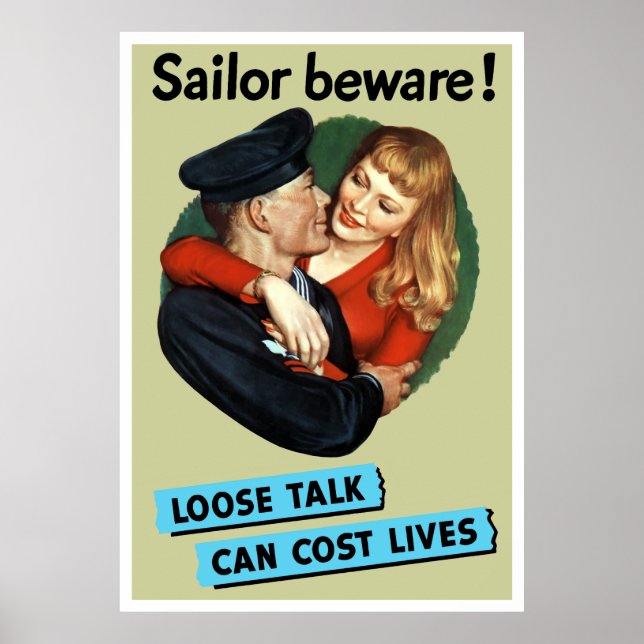 Sailor Beware! Poster (Framsidan)