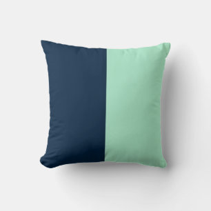 Sailor Blue och Mint Kudde