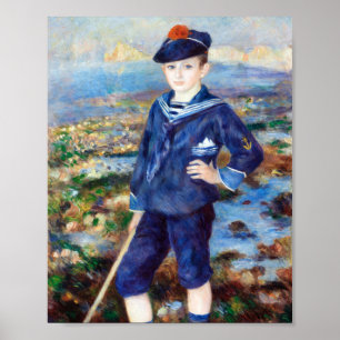 Sailor Boy av Pierre-Auguste Renoir Poster