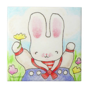 Sailor boybunny panel kakelplatta