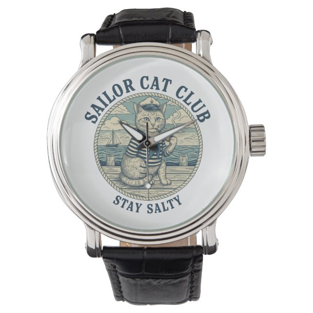 Sailor Cat Club Armbandsur (Framsida)