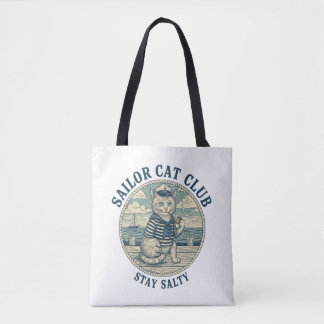 Sailor Cat Club Tygkasse