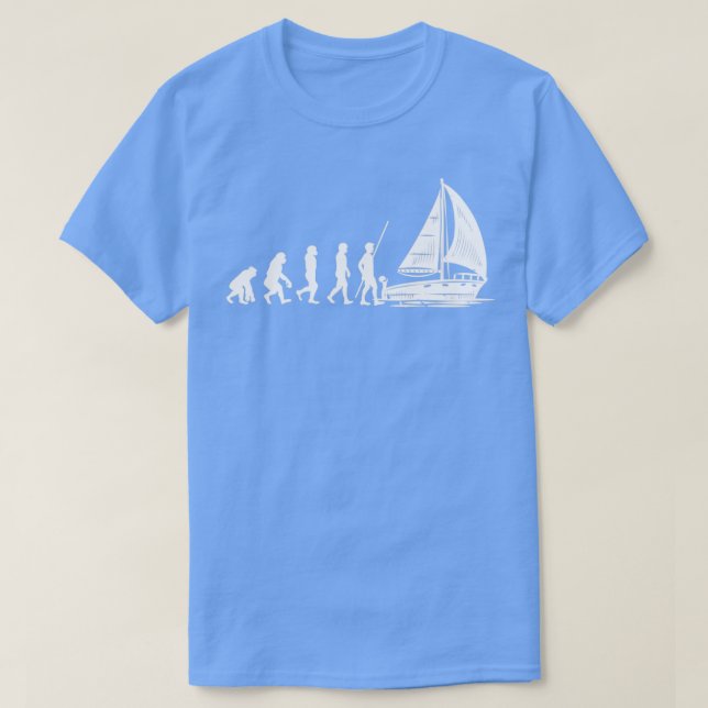 Sailor Evolution Gift-segling T Shirt (Design framsida)