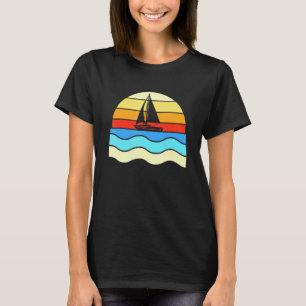Sailor Fisherman Fishing Sailing Retro Stil Sail T Shirt