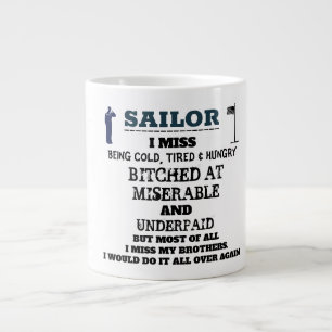 SAILOR - JAG FÅR INTE VARA KALL, TID OCH HUNGRIGA JUMBO MUGG