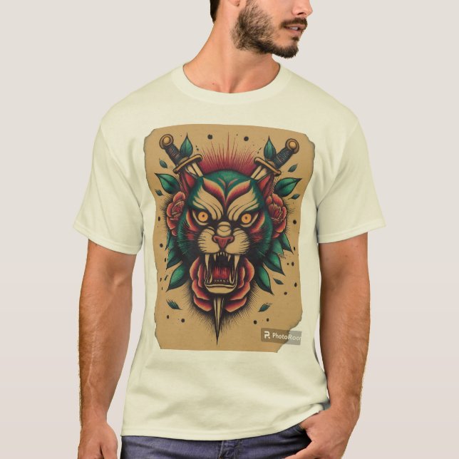 Sailor Jerry Flash. T Shirt (Framsida)