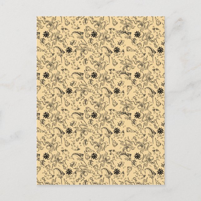 Sailor Jerry Mönster Vykort (Framsida)