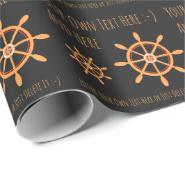 Sailor Kapten Boots Owner Personal Gift-mall Presentpapper